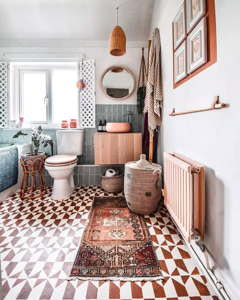 Add Warmth with a Vintage Rug