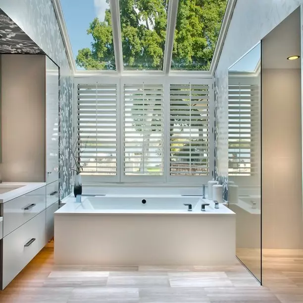Maximize Natural Light with Skylights and Large Windows