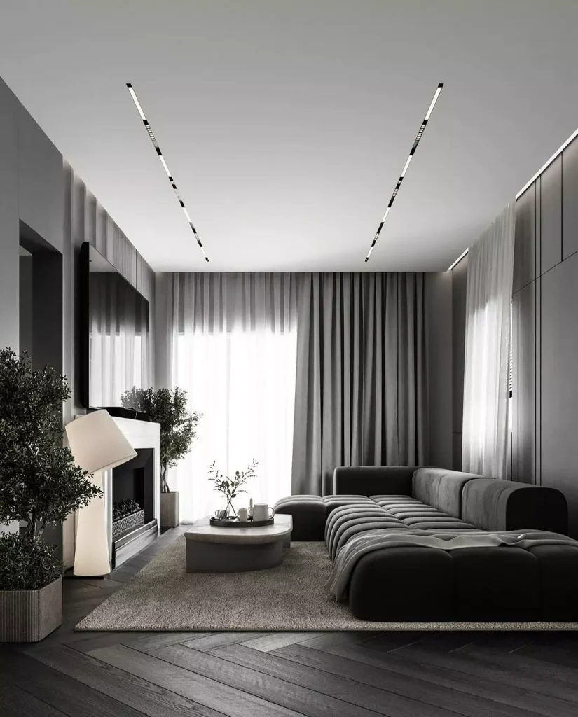Blackout Curtains with Texture