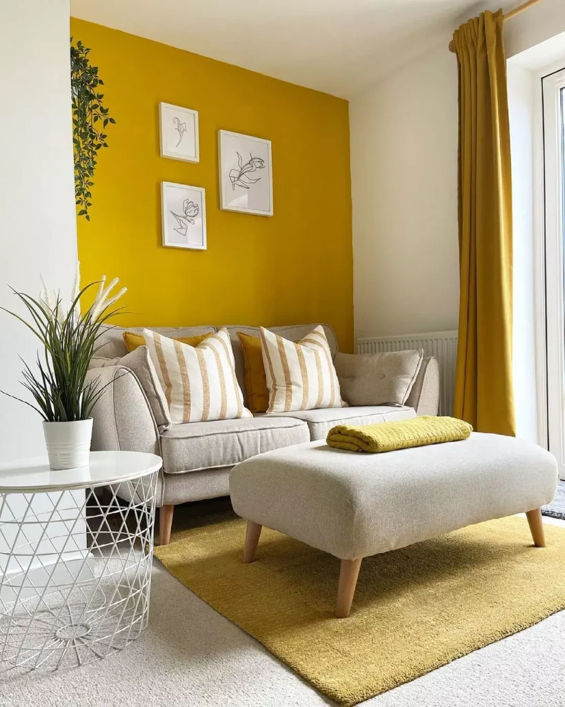Mixing Yellow with Neutral Tones