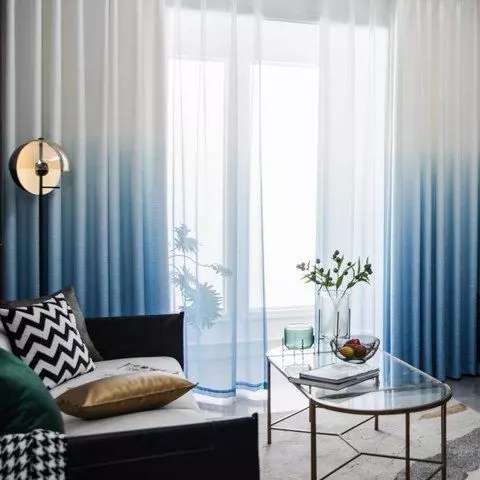 Ombre-Effect Curtains