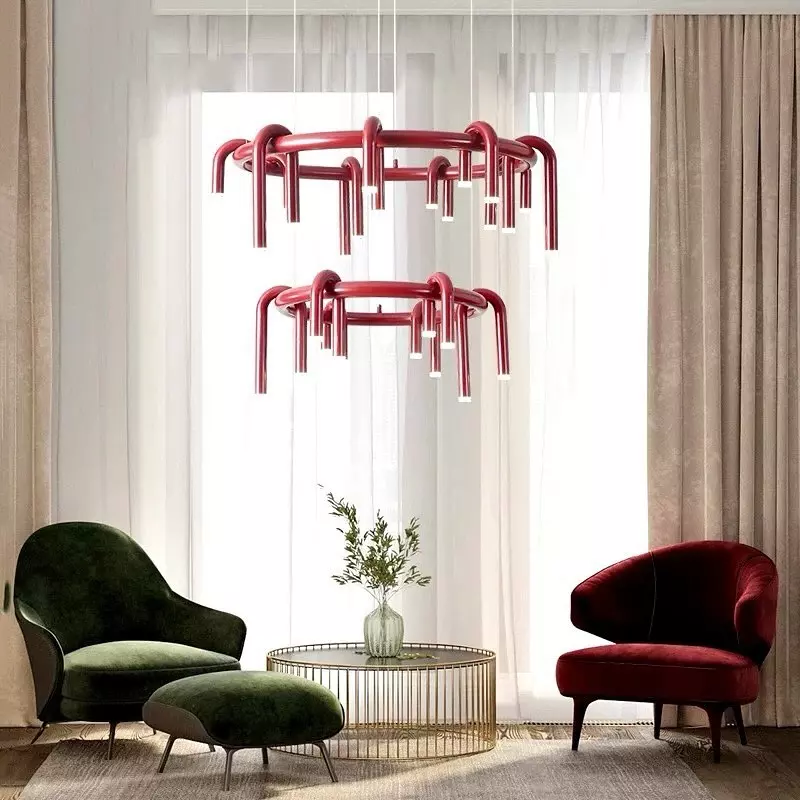 Red Lighting Fixtures