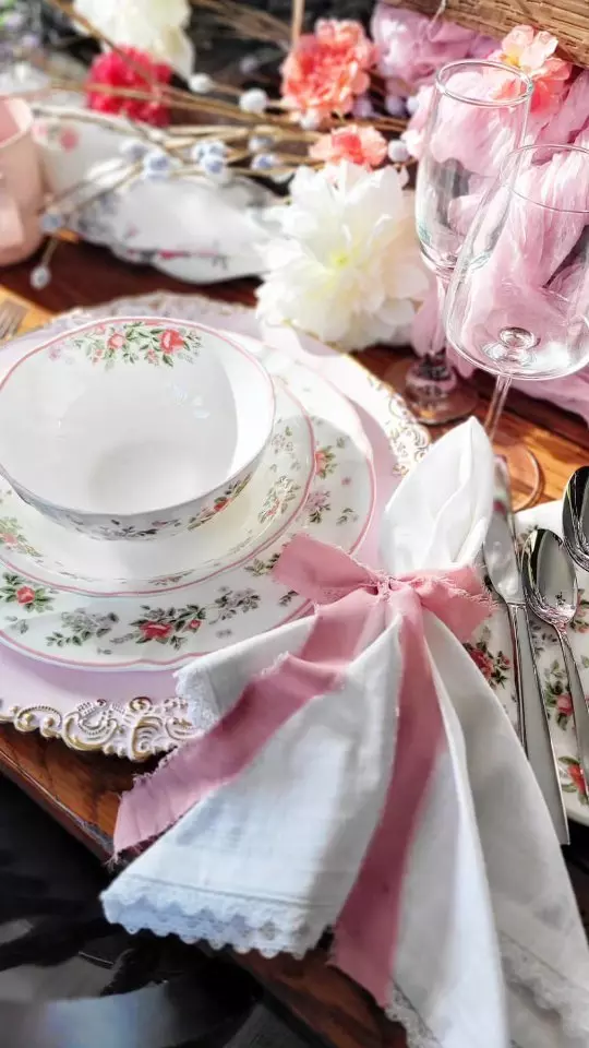 Rustic Pink with Natural Elements