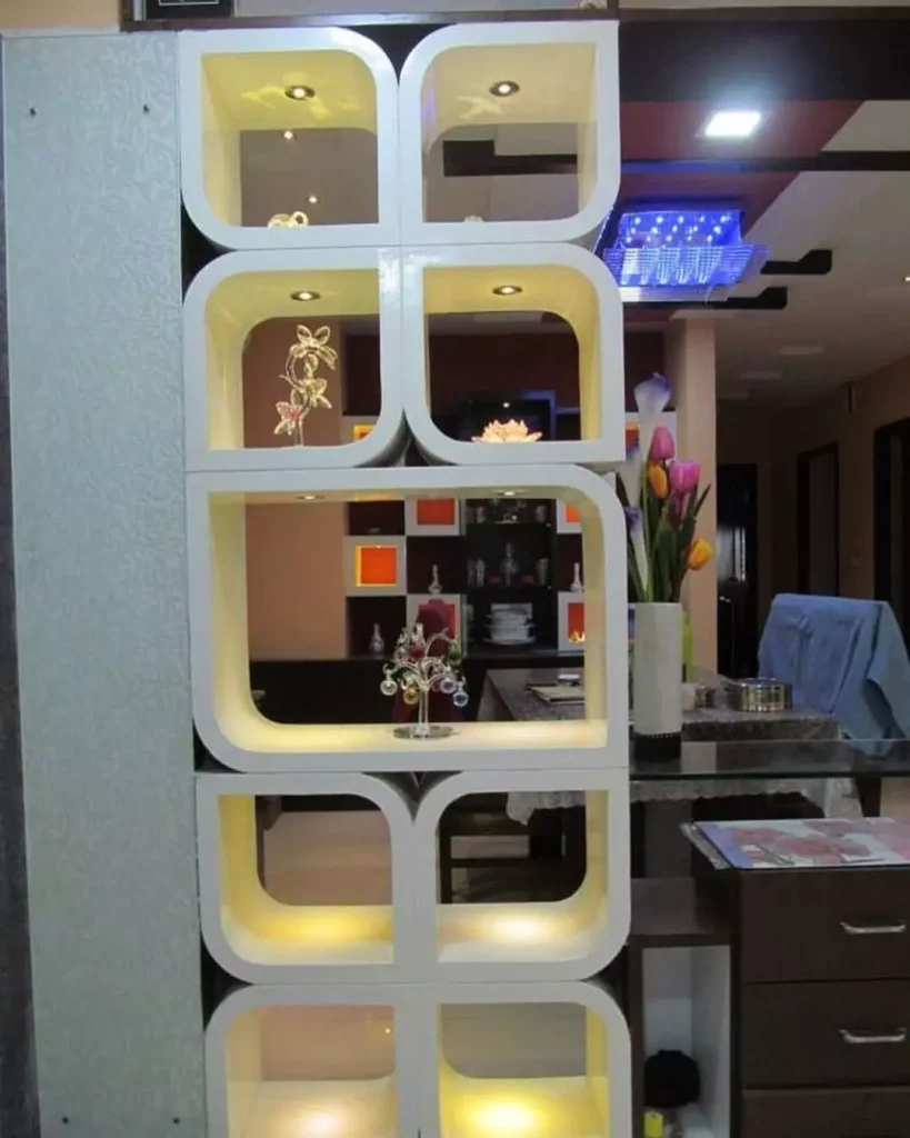 Tall Shelves as Dividers