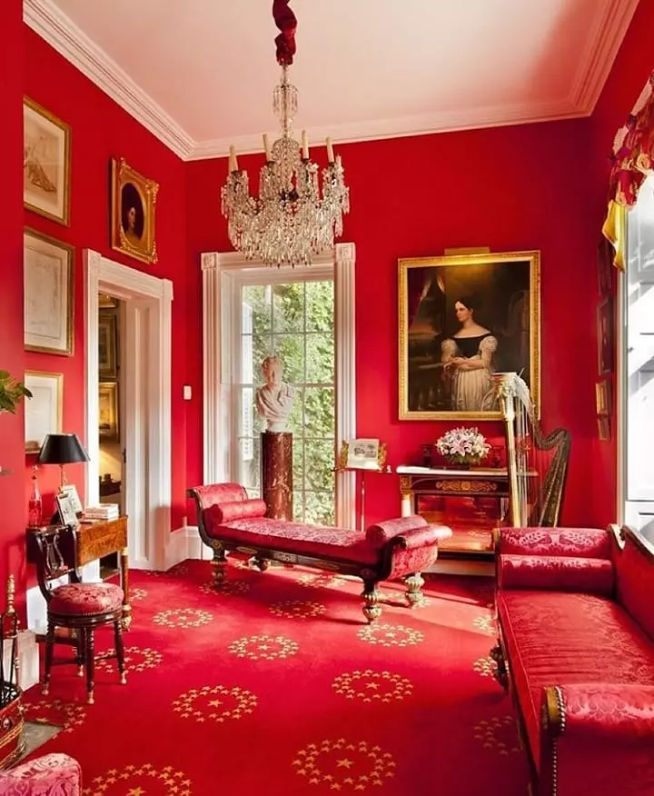 Go for a Bold Red Accent Wall