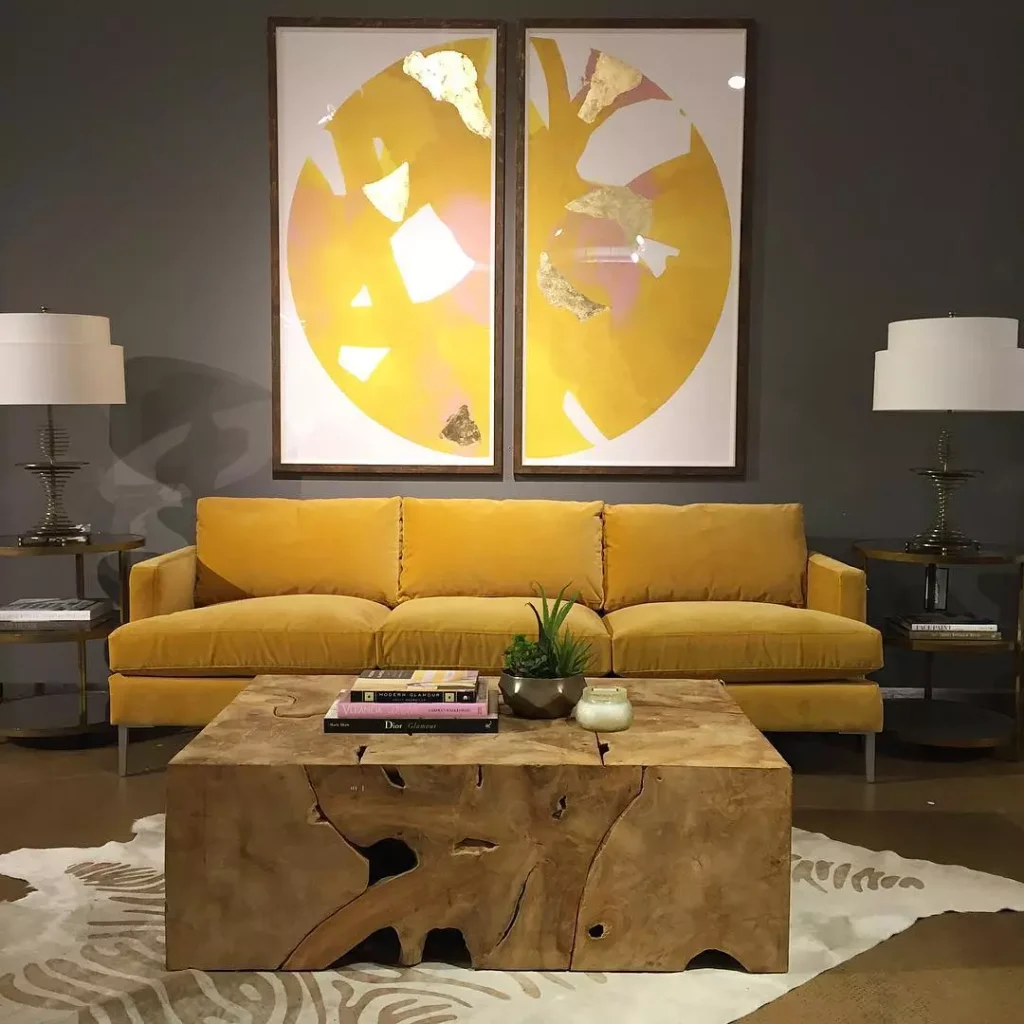 Yellow Artwork for a Personal Touch