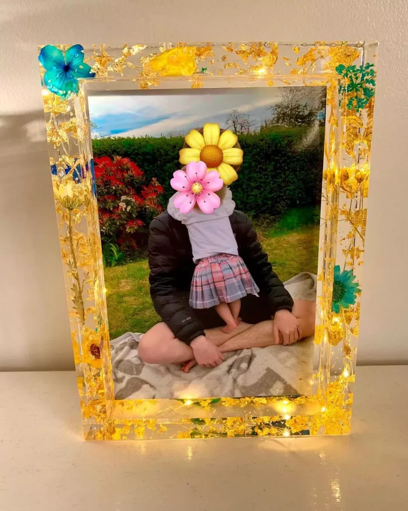 Yellow Picture Frames for a Personal Pop