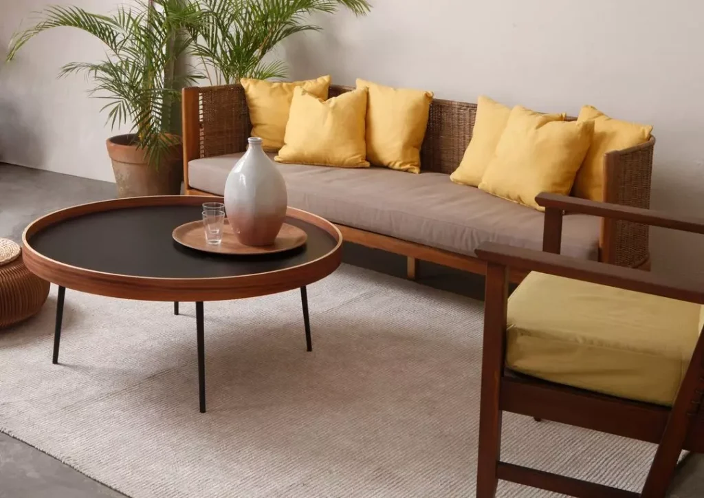 Yellow Throw Pillows for a Small Splas