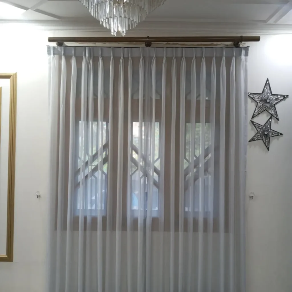 Blinds with Textured Fabric for Added Interest