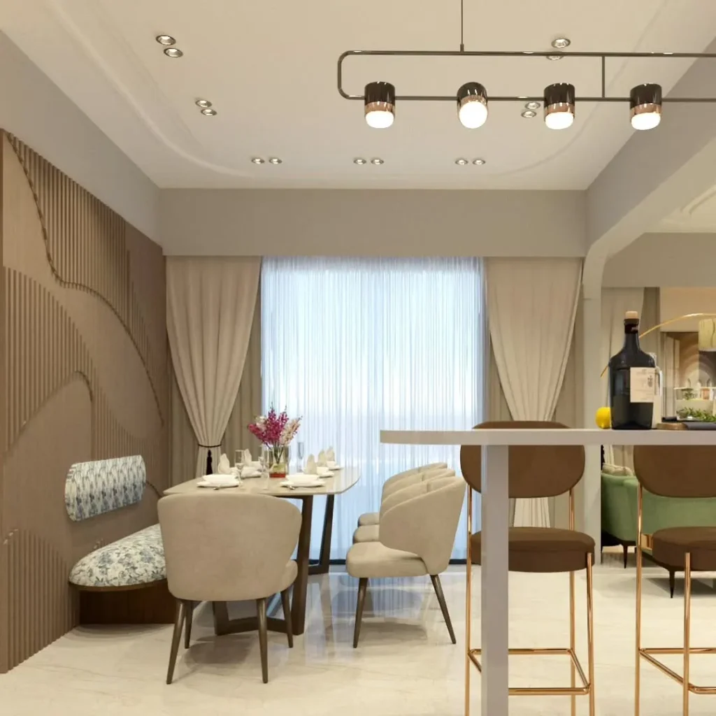 Breakfast Bar as Divider