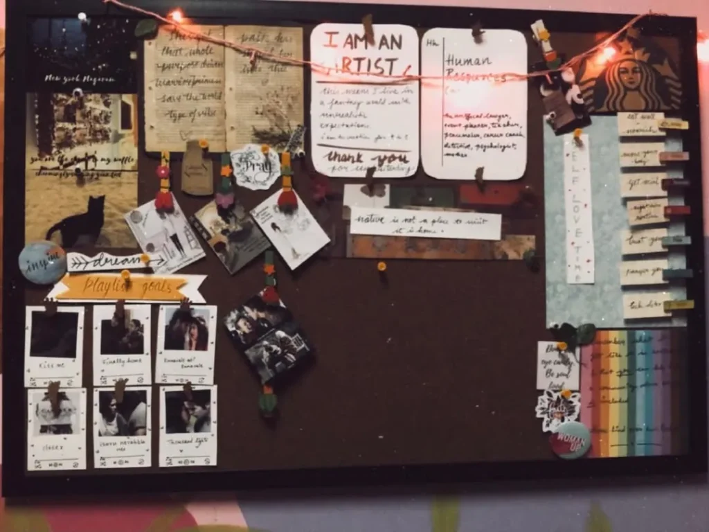 Cork Board Wall