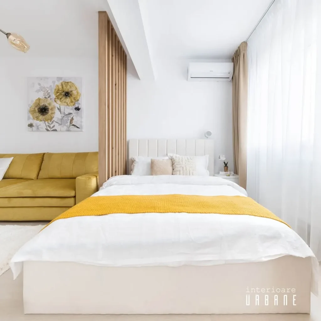 Elevate the Bedroom Area with a Platform Bed