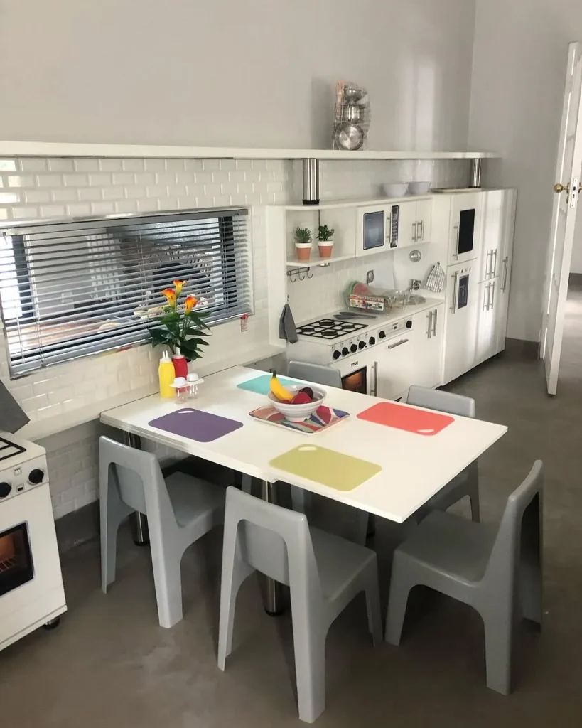 Family-Friendly Island with Kids Table