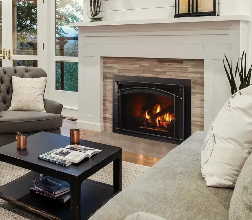 Focus on the Fireplace