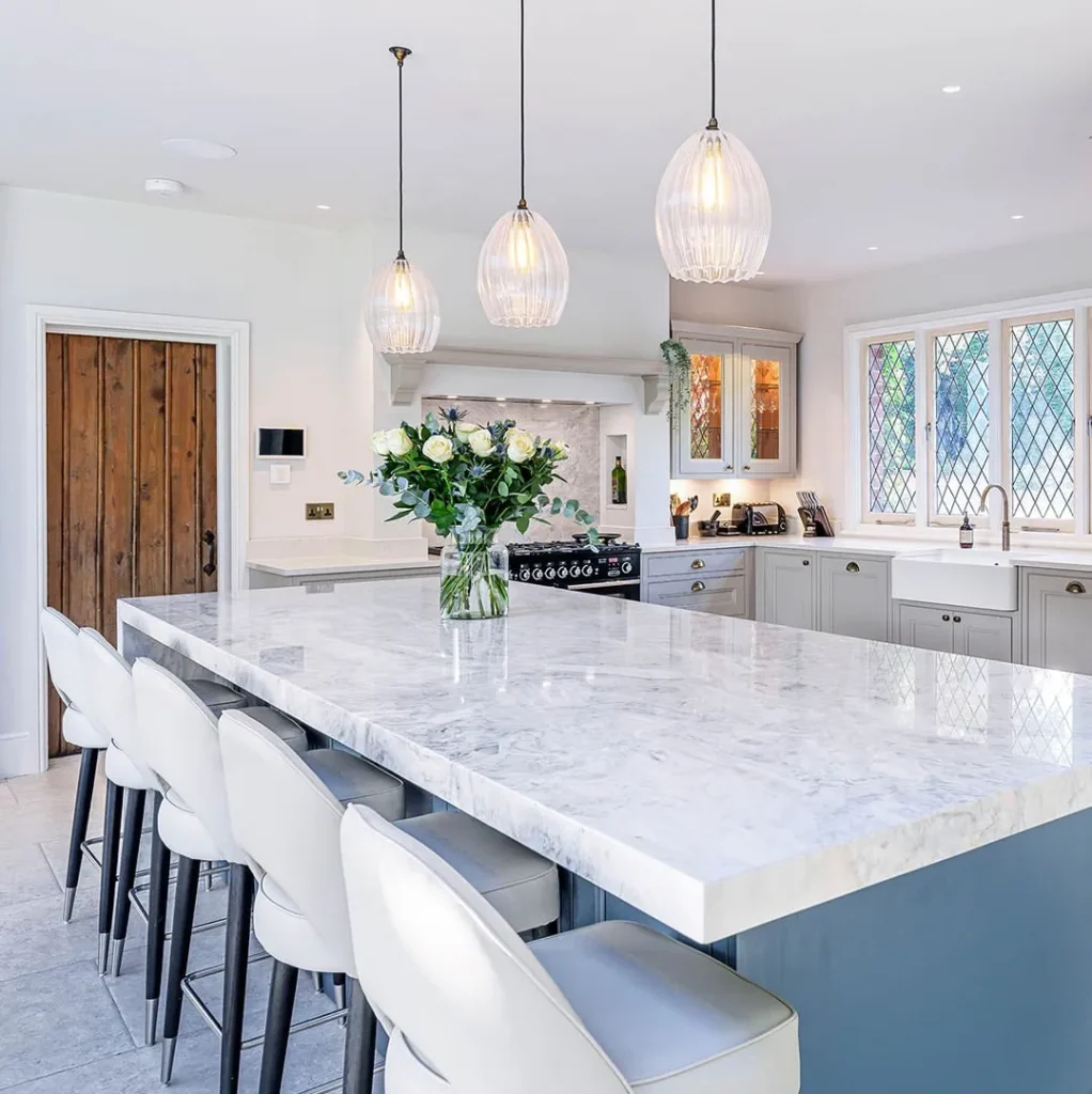 Luxury Marble Island Table