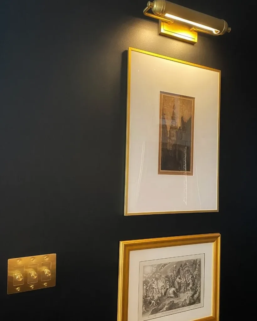 Moody Black Walls