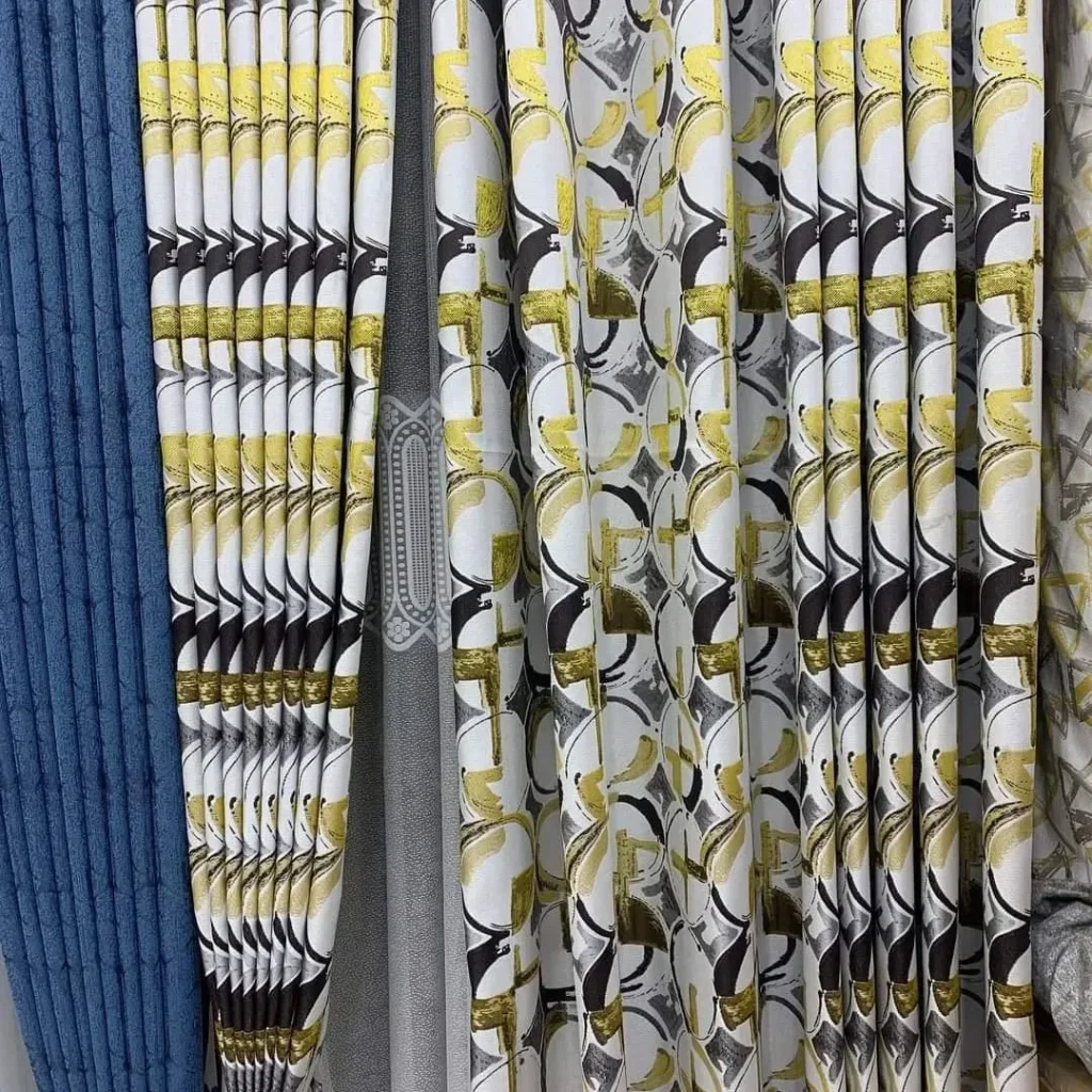 Patterned Curtains for Visual Interest