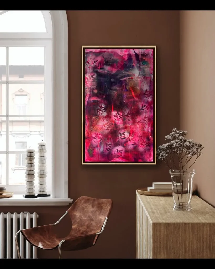 Pink Arts Print