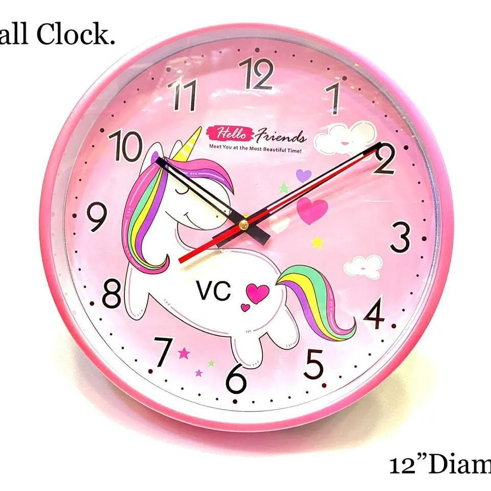 Pink Wall Clocks