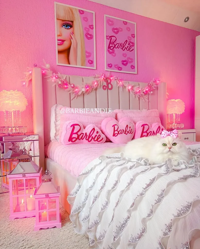 Pink and White Classic Look