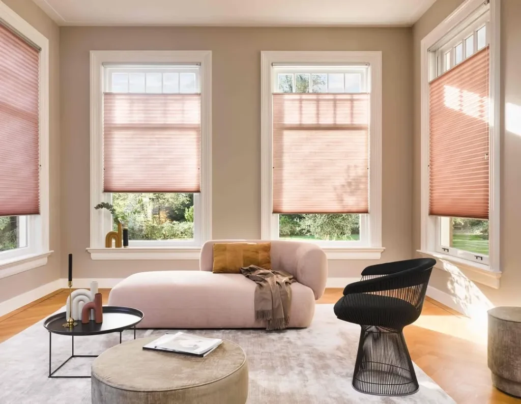 Shimmering Sheer Blinds