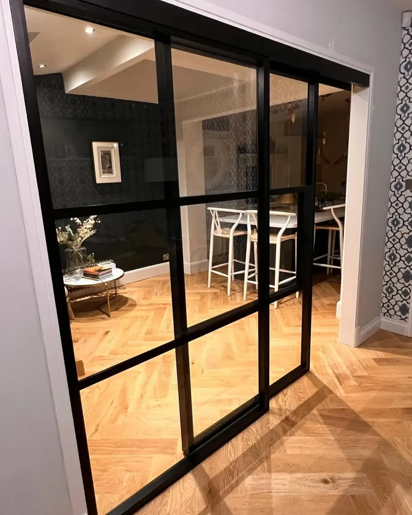 Sliding Door Partition