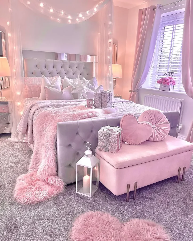 Soft Pink Lighting