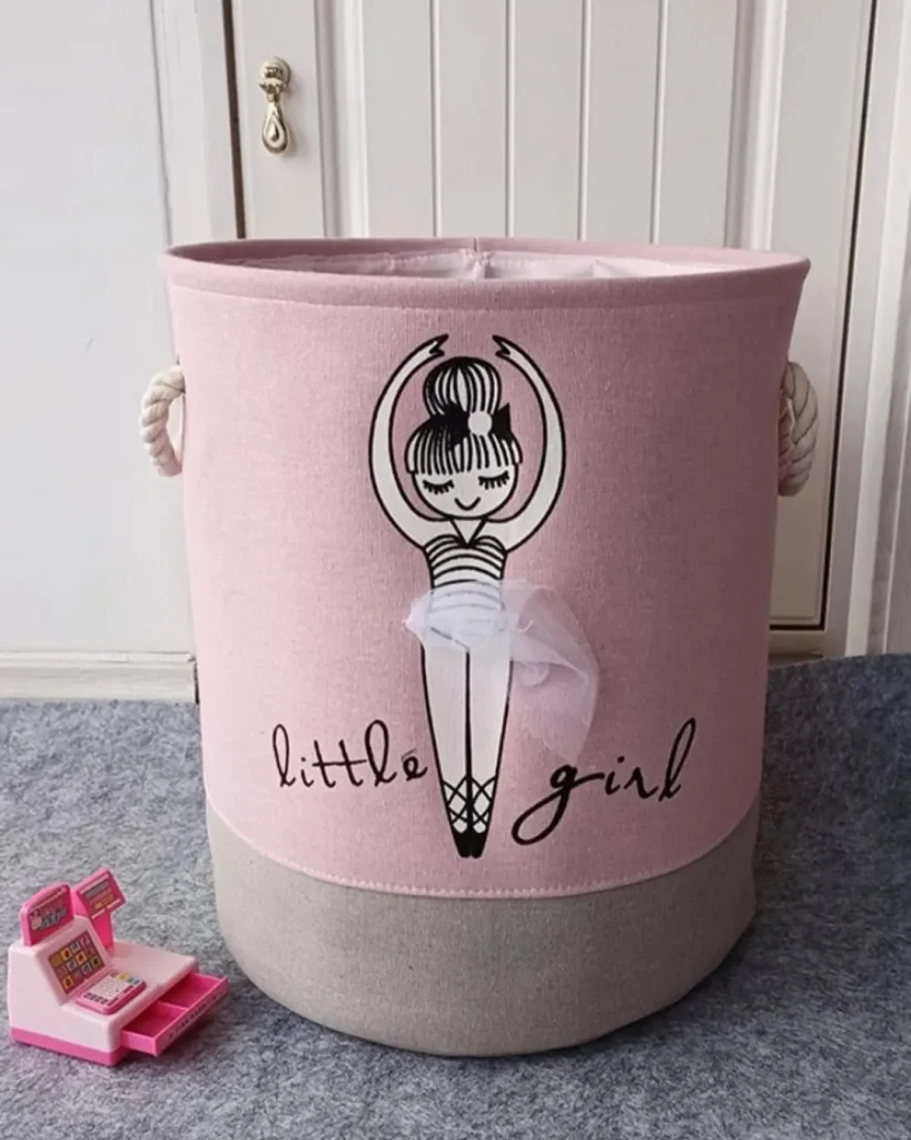 Use Pink Storage Baskets
