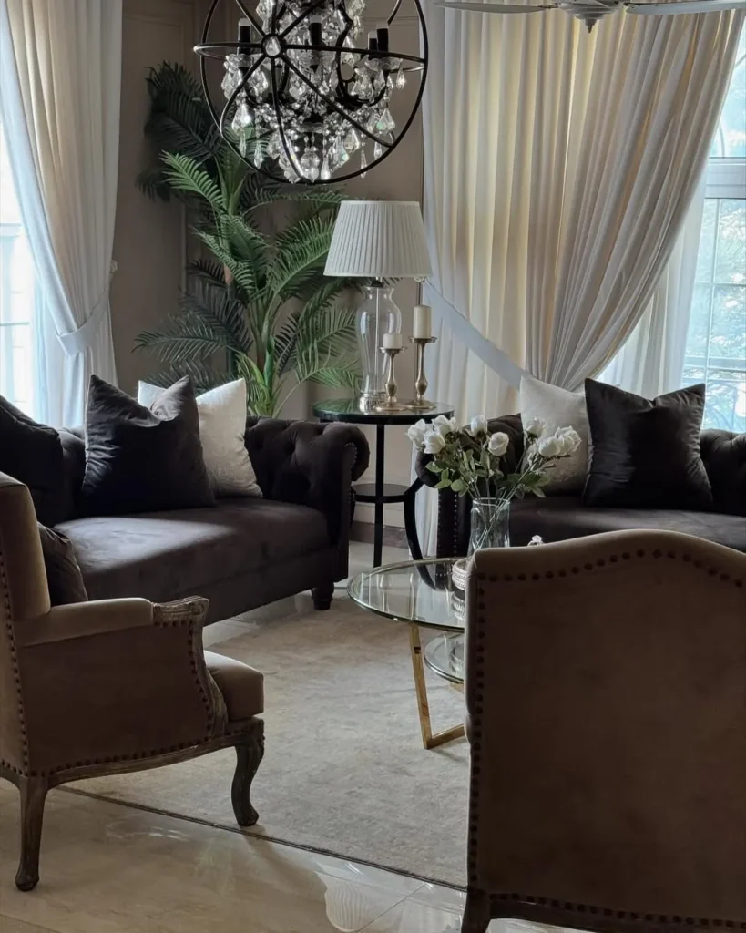 Using Glass Furniture
