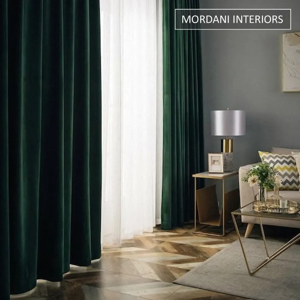 Velvet Curtains for Luxurious Texture