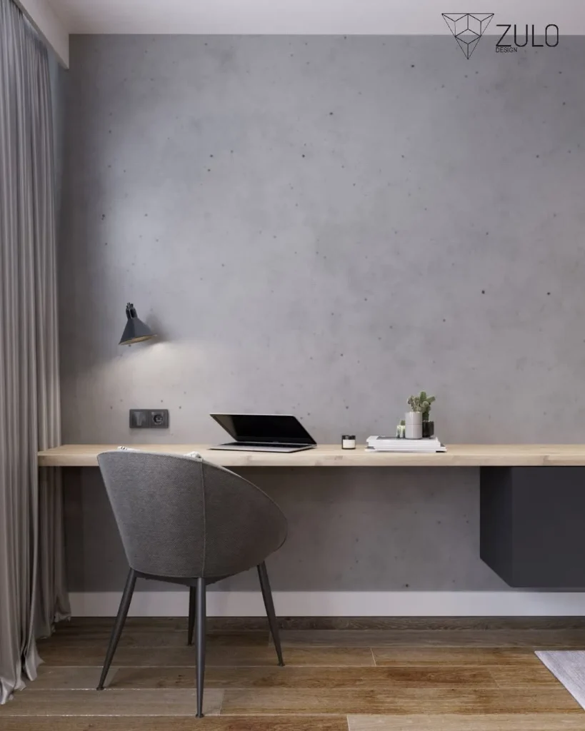 Wall-Mounted Desk Unit