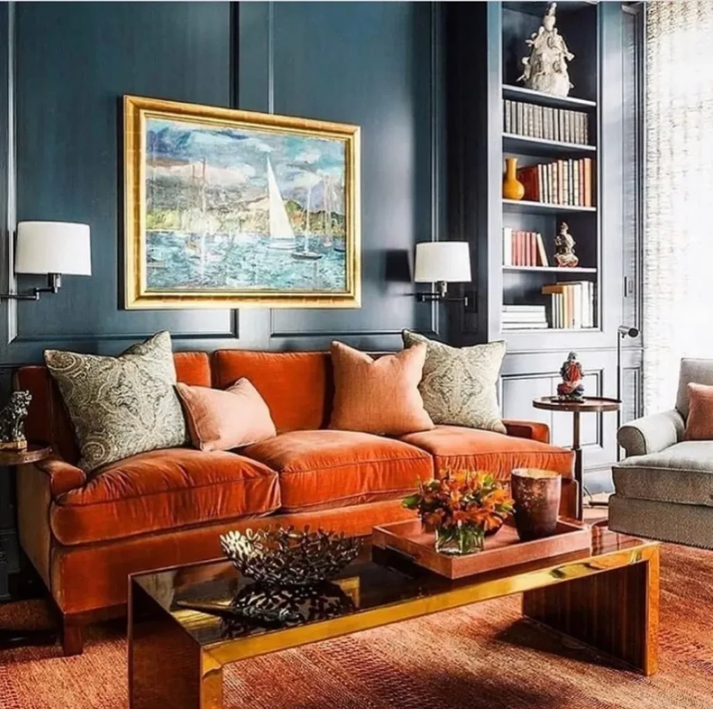 Add Drama with Dark Walls