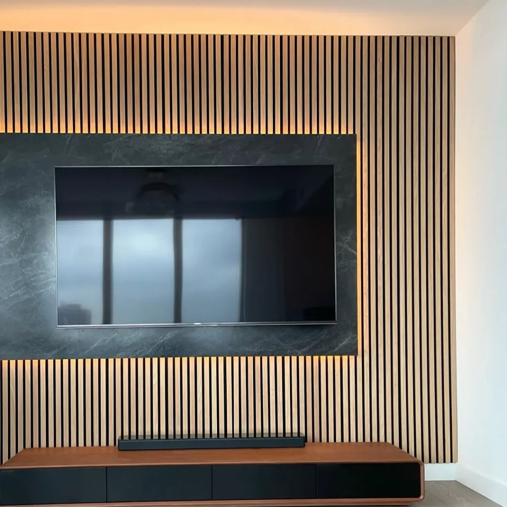 Add Textured Wall Panels