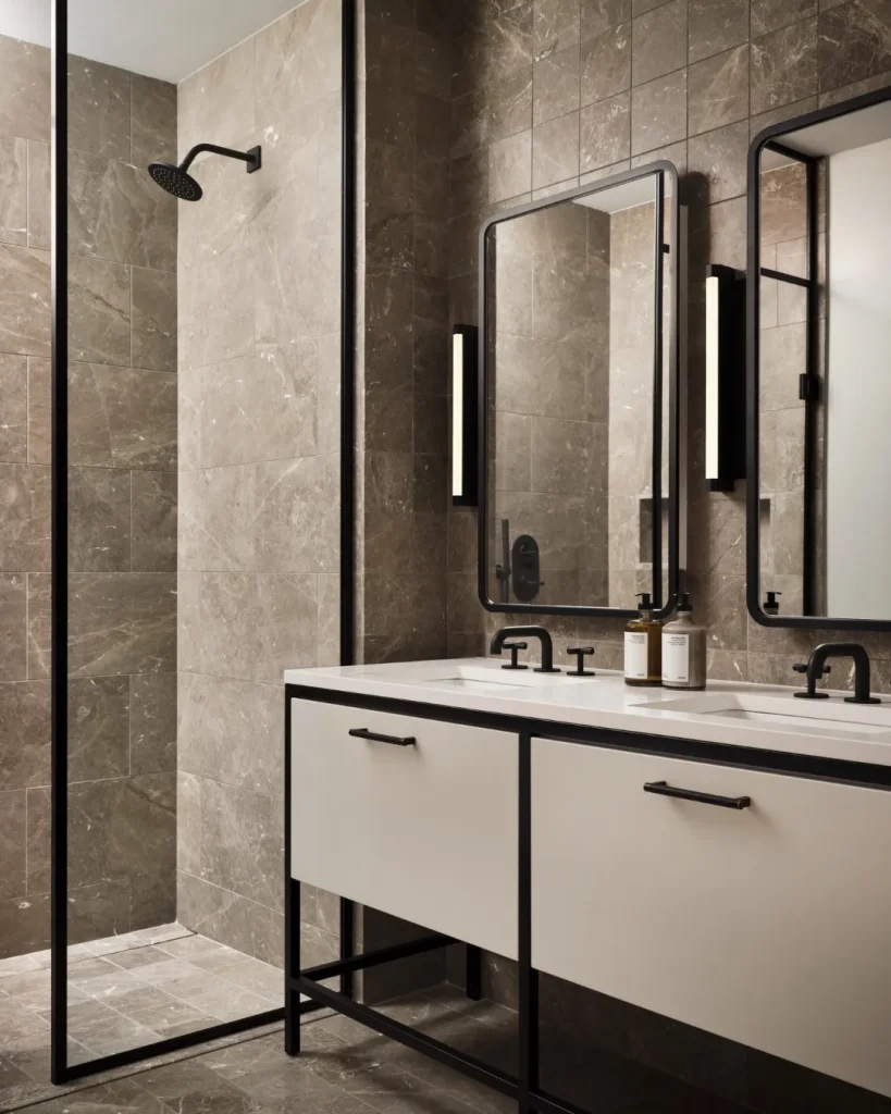 Black Fixtures for a Modern Touch