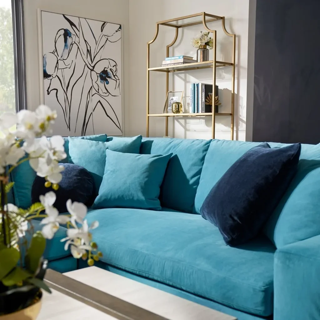Blue and Gold Luxury