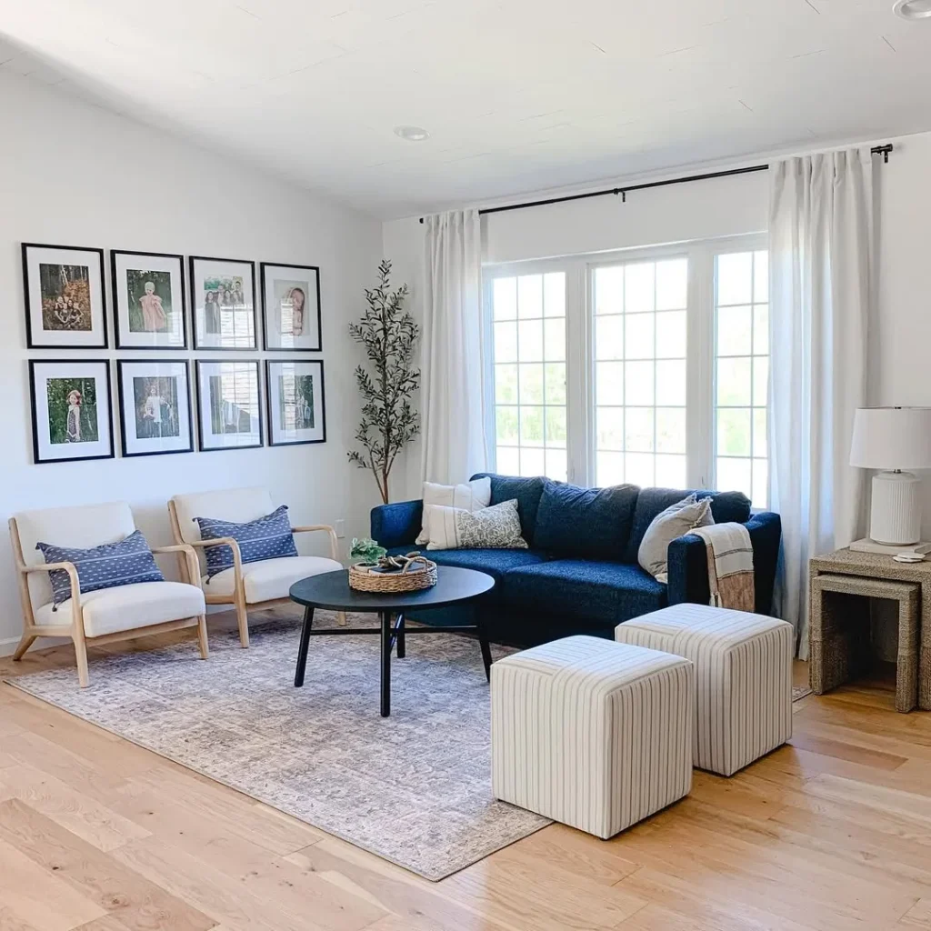 Bold Blue for a Statement Piece