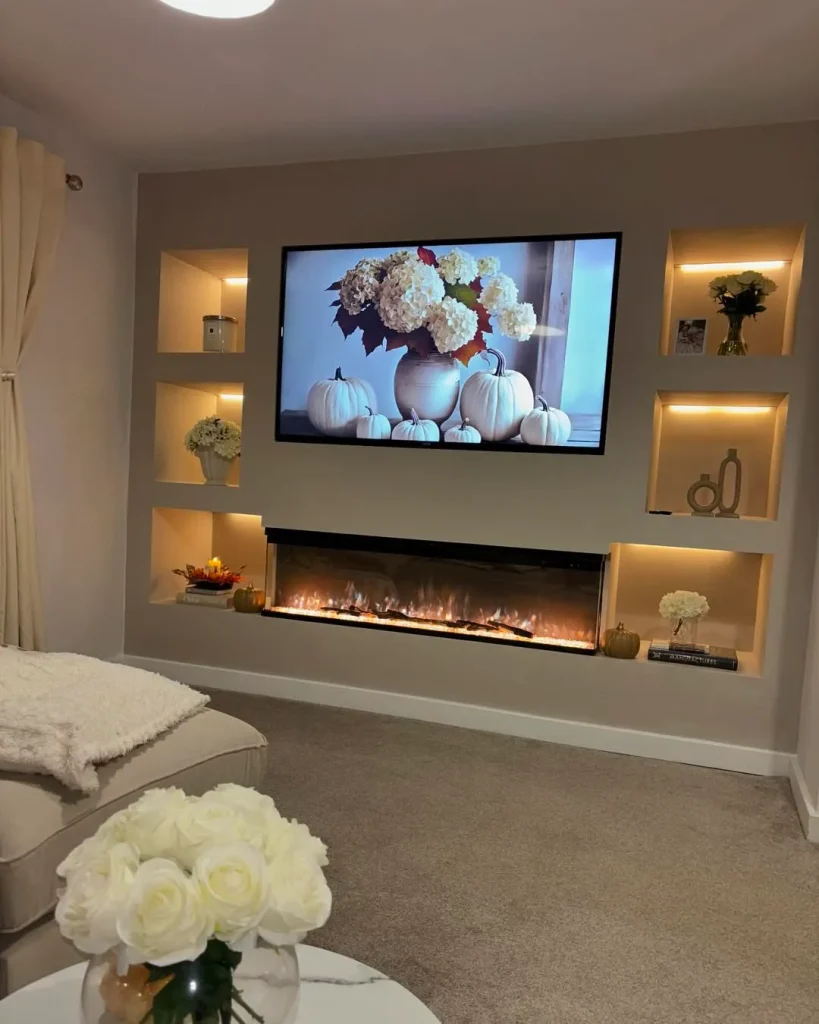 Built-In Shelves for Extra Functionality