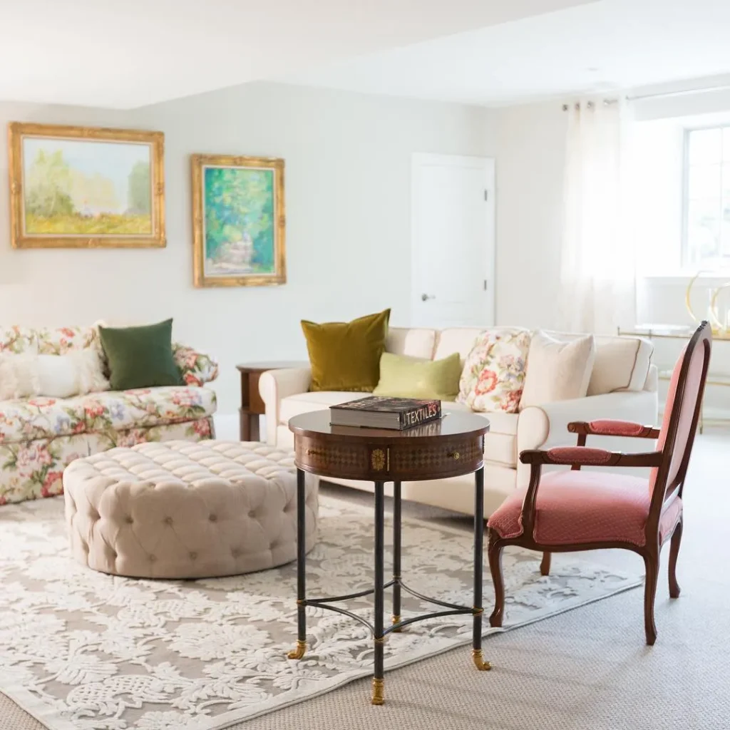 Floral Accent Chairs