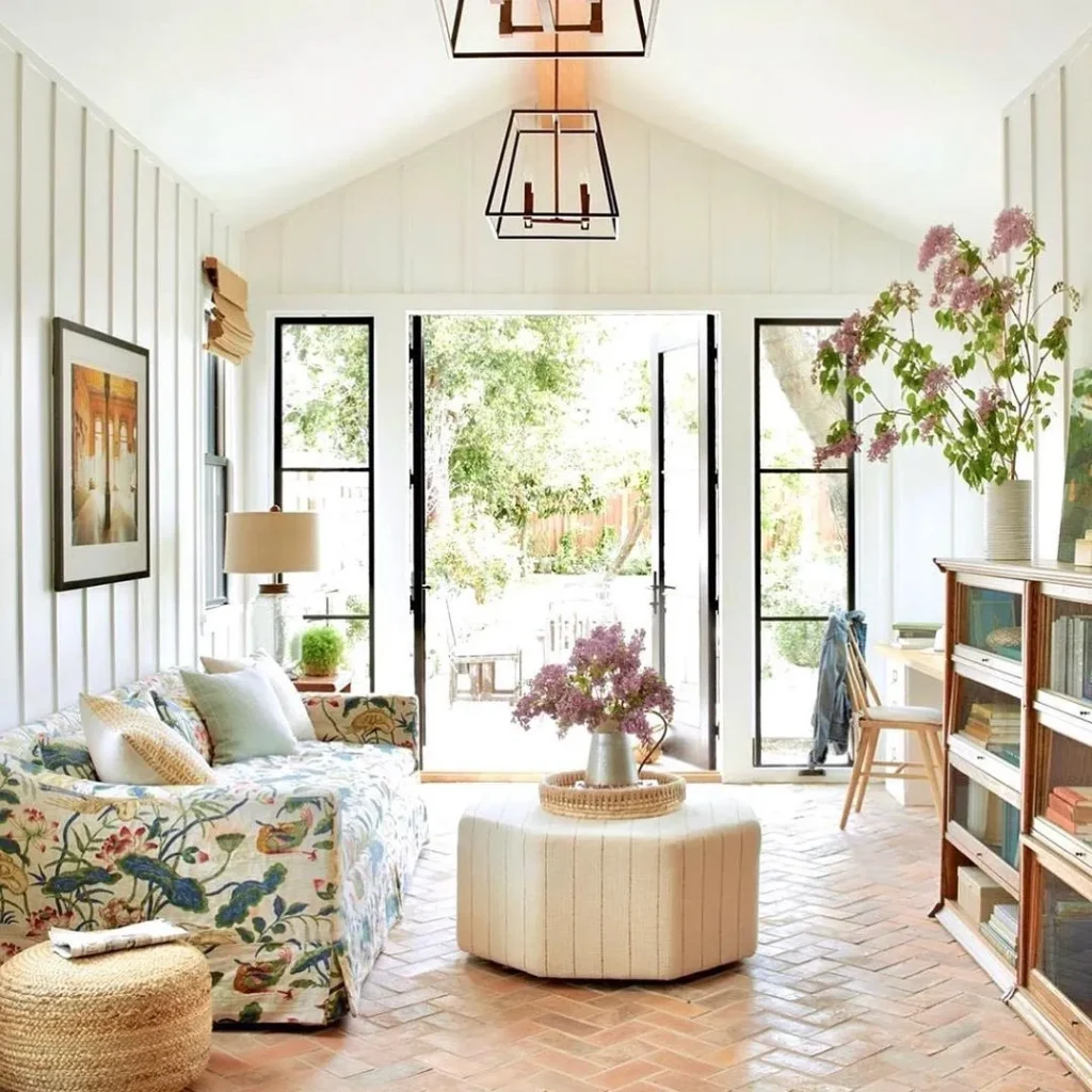 Floral in Monochrome Rooms