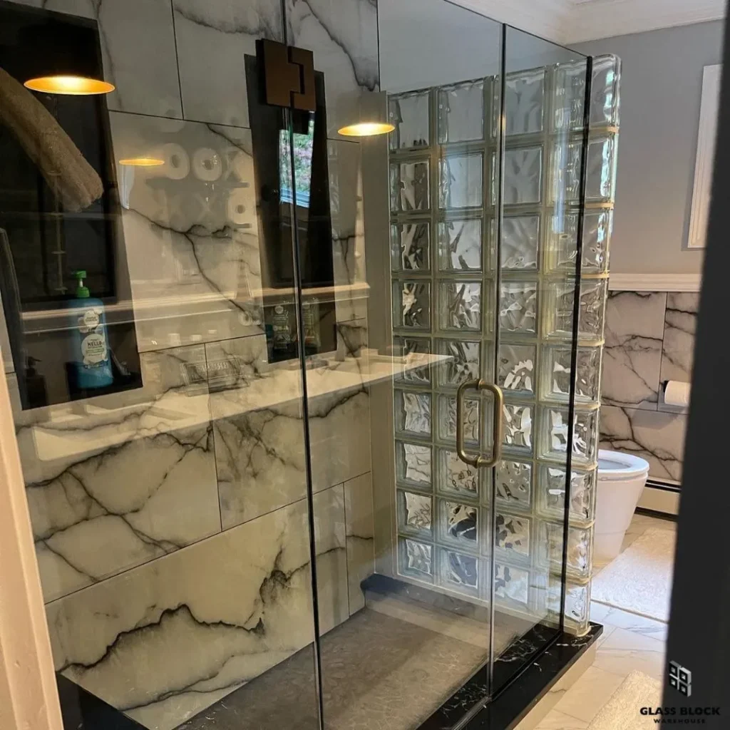 Glass Block Walls for Privacy