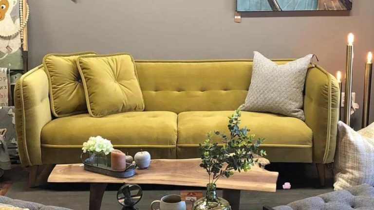 Gold Couch Living Room Ideas