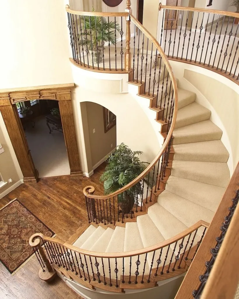 Install Staircase Plants