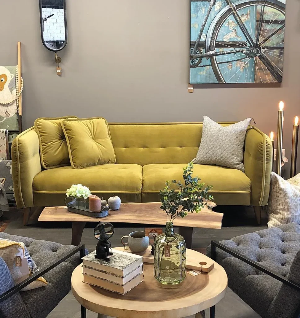 Mix Gold with Wood for Natural Warmth