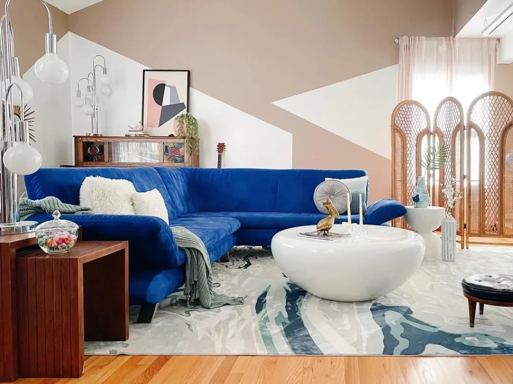 Modern Luxe with Blue and Silver