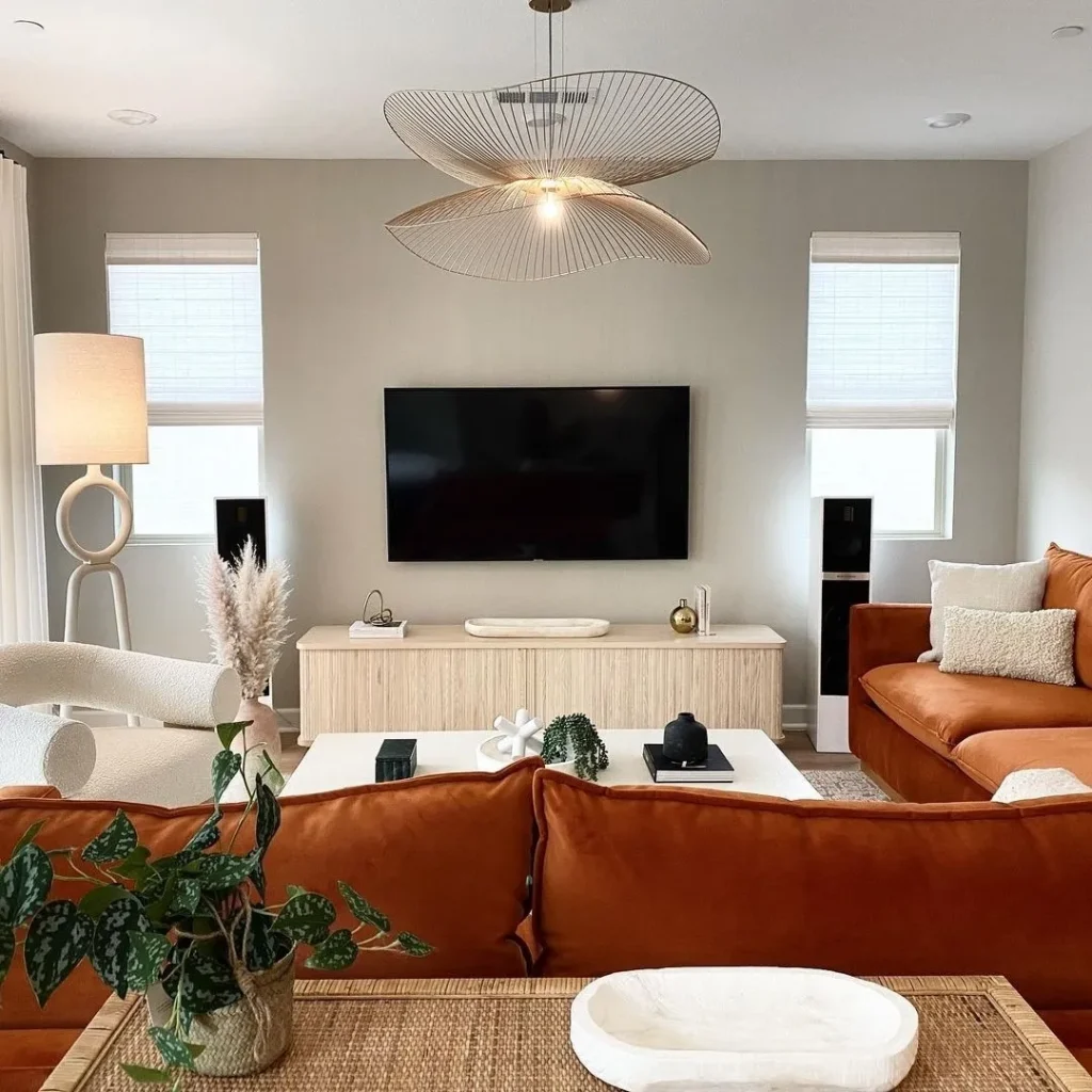 Pair with Earthy Tones for a Warm Vibe