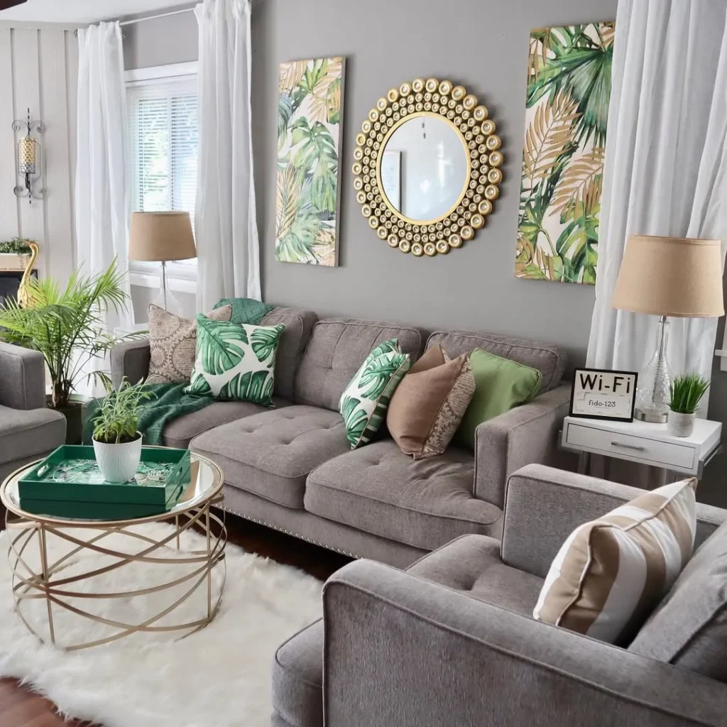 Play with Metallic Accents