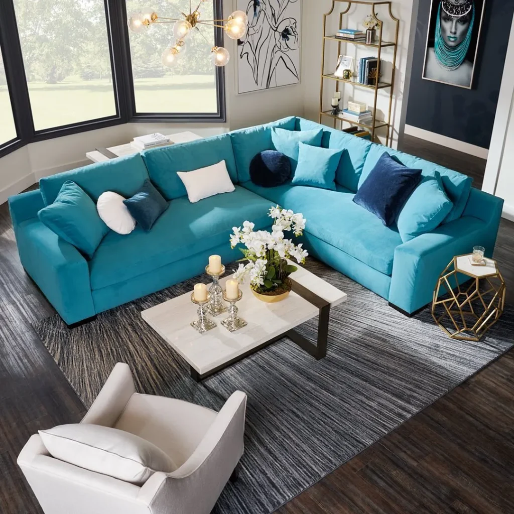 Rustic Farmhouse with Blue