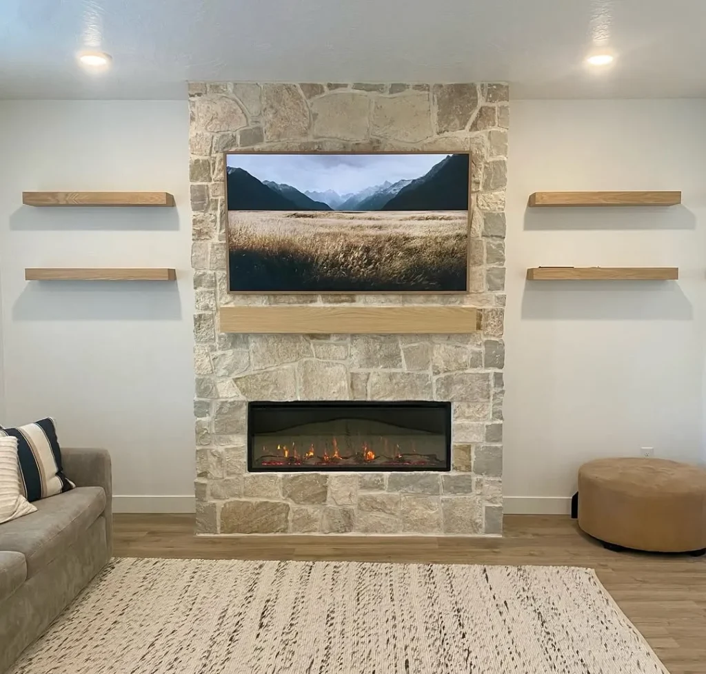 Stone and Wood Combination
