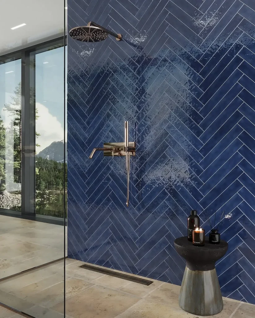 Use Bold, Patterned Tiles