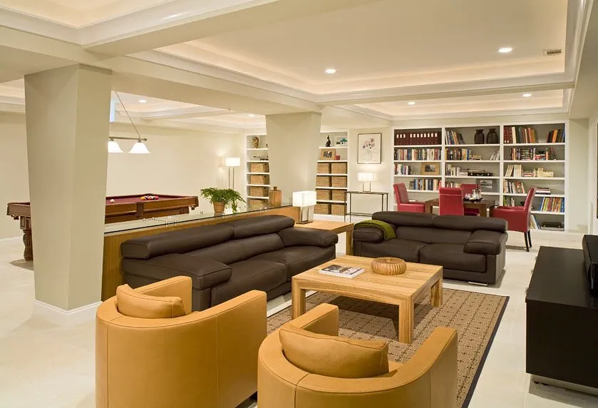 Warm and Cozy with Red Accents